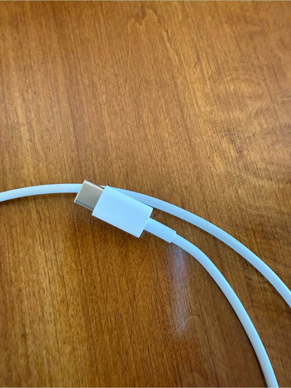 Apple White Lightning to USB-C Charging Cable